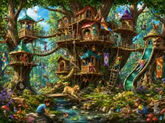 Kids' Treehouse Adventure