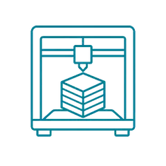3D Printing & Fabrication symbol