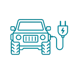 Automotive, 4WD, Towing & EV symbol