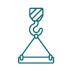 Rope, Rigging & Lifting symbol