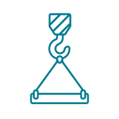 Rope, Rigging & Lifting symbol
