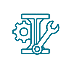 Structural, Materials, Mechanical & Workshop symbol