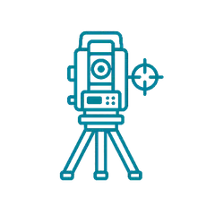 Surveying, Coordinates, GIS & CAD symbol