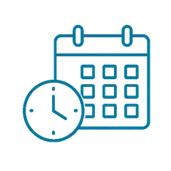 Time, Date, Roster & FIFO symbol