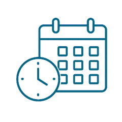 Time, Date, Roster & FIFO symbol