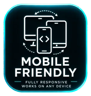 Mobile friendly — fully responsive, works on any device.
